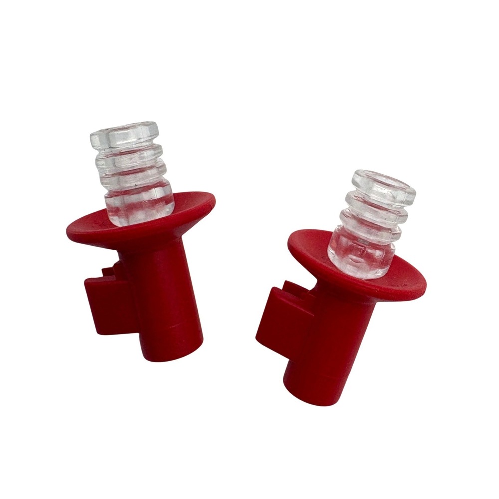 Playmobil light lamp bulb‎ Set of 2 Red Replacement clip on